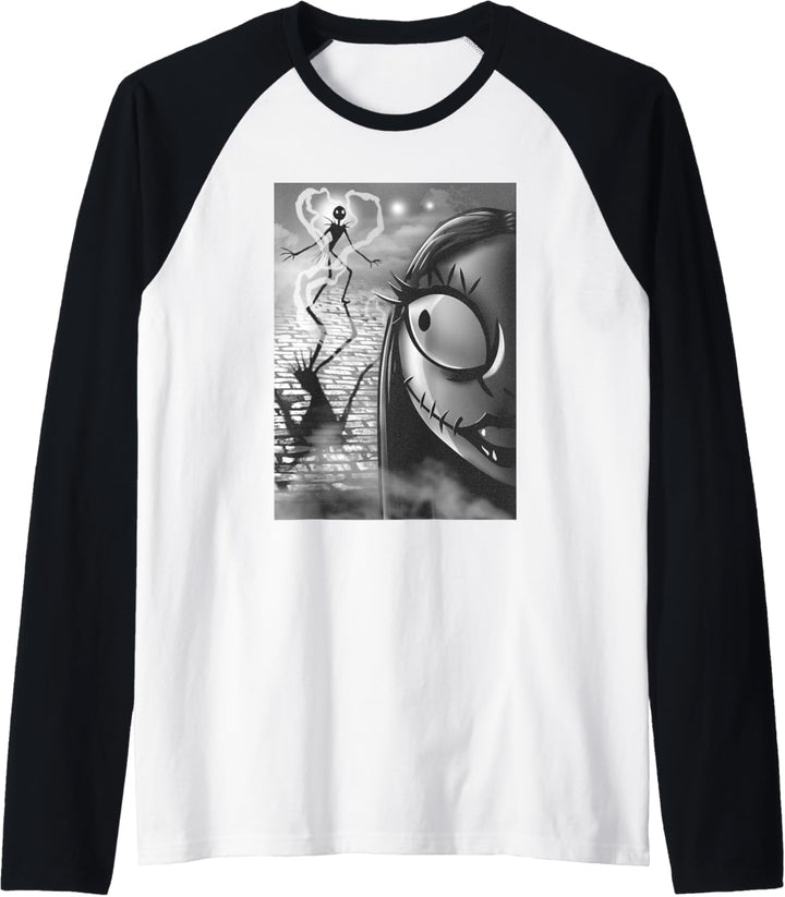 The Nightmare Before Christmas Sally Close Up Raglan