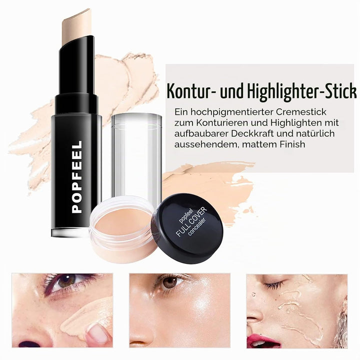 Make Up Set, Schminkkoffer gefüllt, kinderschminke set mädchen, 15 Farben Lidschatten Makeup Palette