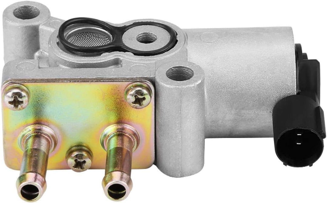 Qiilu Leerlaufluftregelventil, Leerlaufluftregelventil IAC für Honda CR-V 2.0L 1997-2001 CIVIC 1.5L