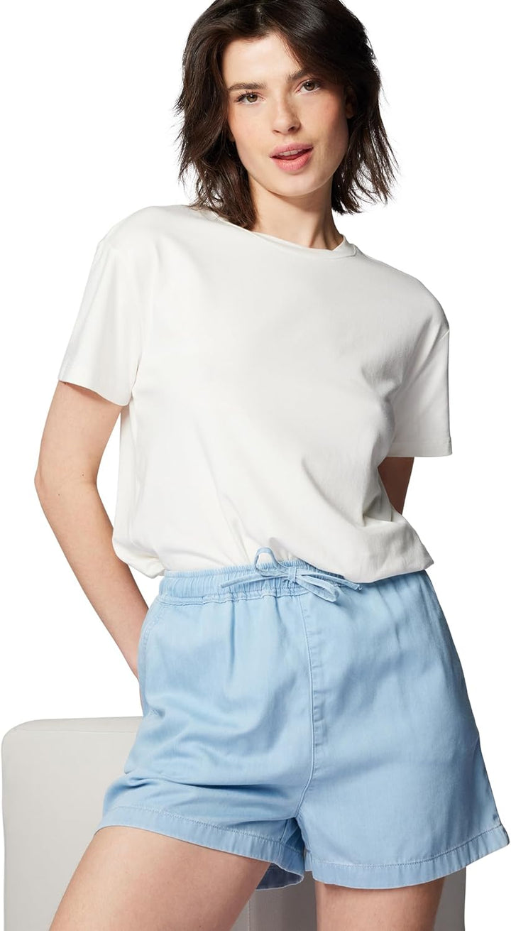 Mavi Damen Paula Shorts L Blau, L Blau