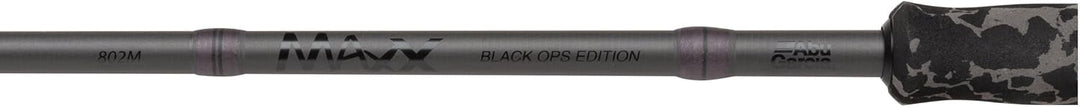 Abu Garcia MAX X BLACK OPS Spinnruten- und Rollen-Kombi-Setup – Köderangel-Spinn-Outfit 2.44 m |10-3