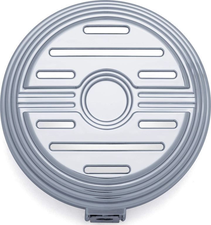 Kuryakyn 9338 Motorrad-Akzent-Zubehör: Legacy Horn Abdeckung & Umzugshalterung für 2015-19 Indian Sc