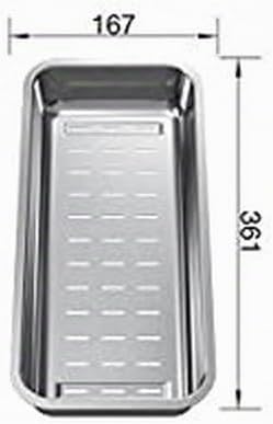 BLANCO Multifunktionsschale aus Edelstahl | 361 x 167 mm | Passend zur ZENAR