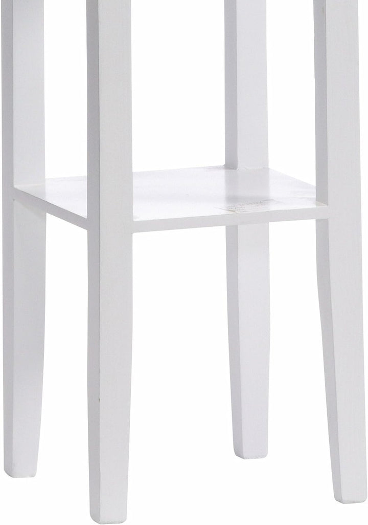 DESIGN DELIGHTS Landhaus Stil TELEFONTISCH | weiss, Holz | mit Schublade, Vintage Look | von xtradef