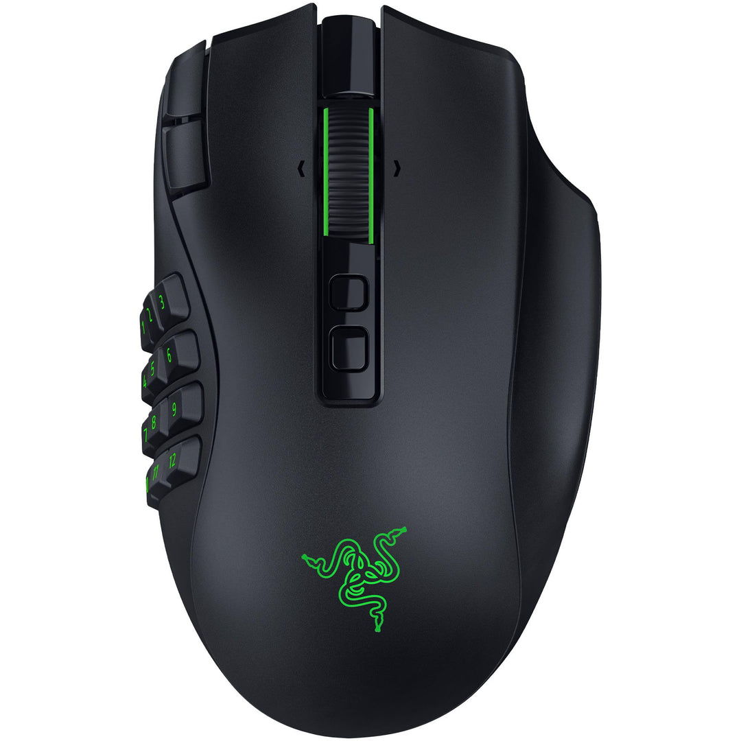 Razer Naga V3 Pro - Kabellose MMO-Gaming-Maus mit austauschbaren Seitenteilen (HyperScroll Tilt Whee