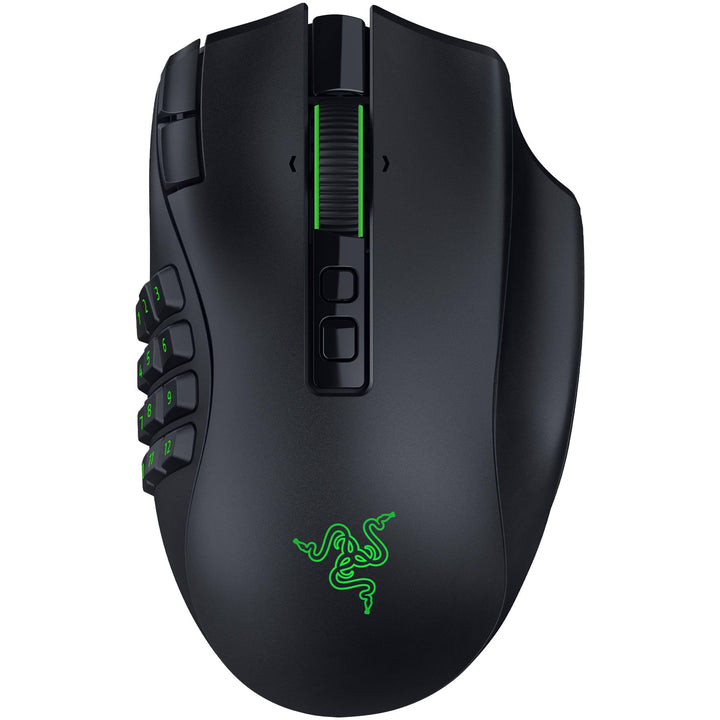 Razer Naga V3 Pro - Kabellose MMO-Gaming-Maus mit austauschbaren Seitenteilen (HyperScroll Tilt Whee