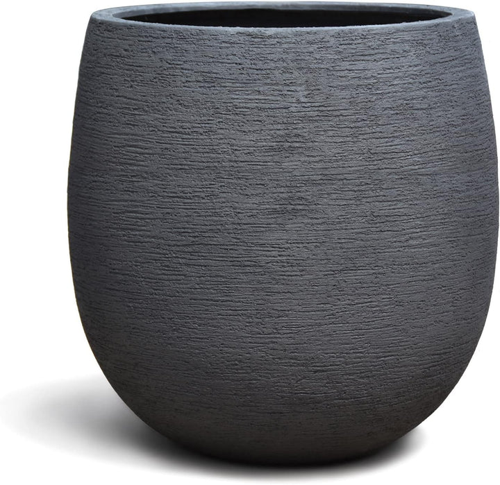 ESCHBACH® Pflanzkübel HIGH Balloon 60 Nero Anthrazit Rund XL * 55 x 55 x 55 cm * 10 Jahre Garantie 5