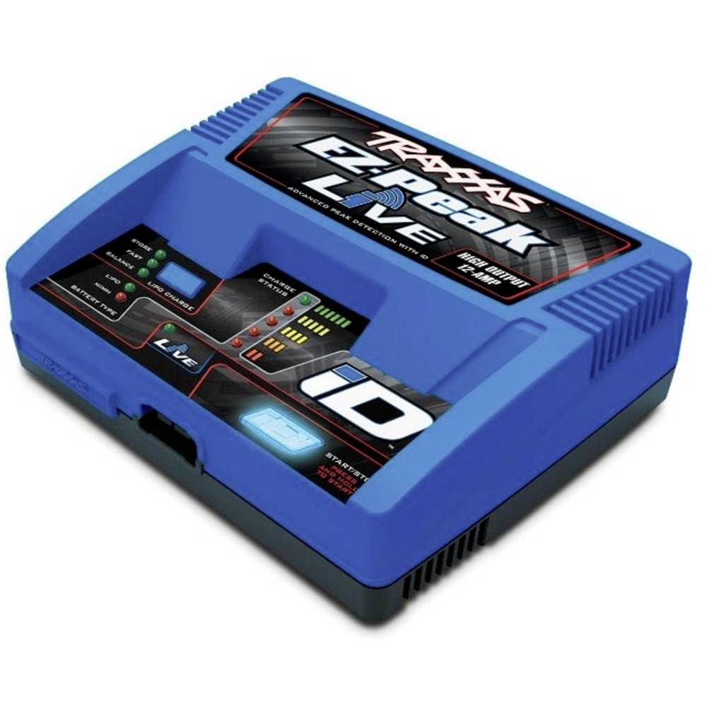 Traxxas DUAL EZ Peak LIVE NiMH Lipo 12A Lader für Traxxas Akkus