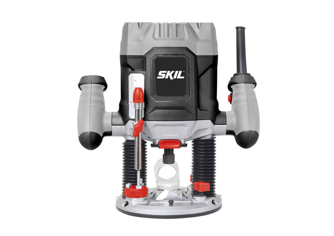 Skil Oberfräse 1841 AA (mit Gasgebeschalter und Tiefeneinstellung, optimale Kontrolle; 1200 W)