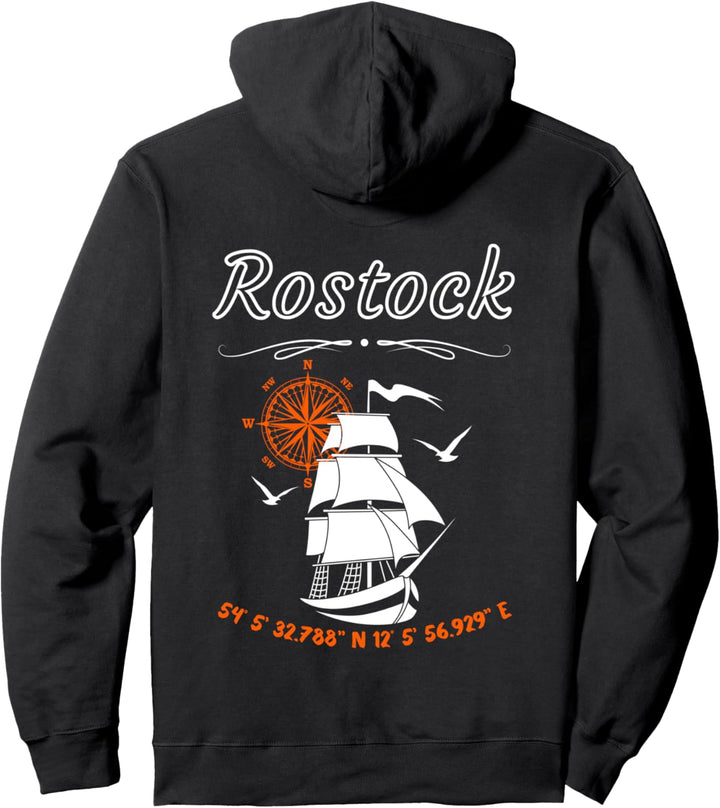 Rostock-Der Strand ruft und ich muss ans Meer Pullover Hoodie