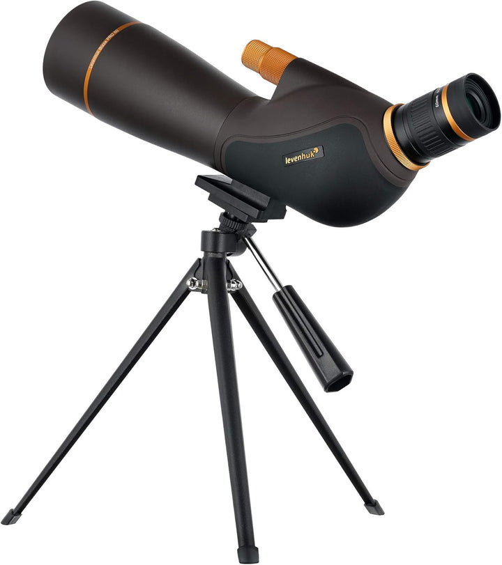 Levenhuk Blaze PRO 60 Wasserdichtes Zoom Spektiv mit Durchgehend Mehrfachvergüteter Optik, Winkeloku