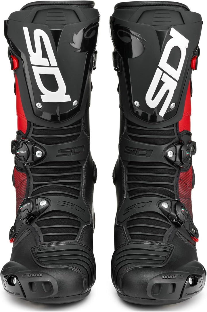 Sidi Herren Mag-1Onroad shoes 43 EU Black Red, 43 EU Black Red