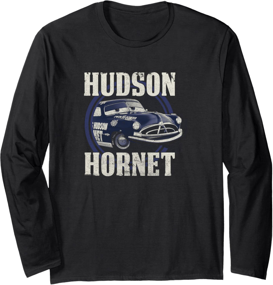 Disney Pixar Cars Hudson Hornet Badge Langarmshirt