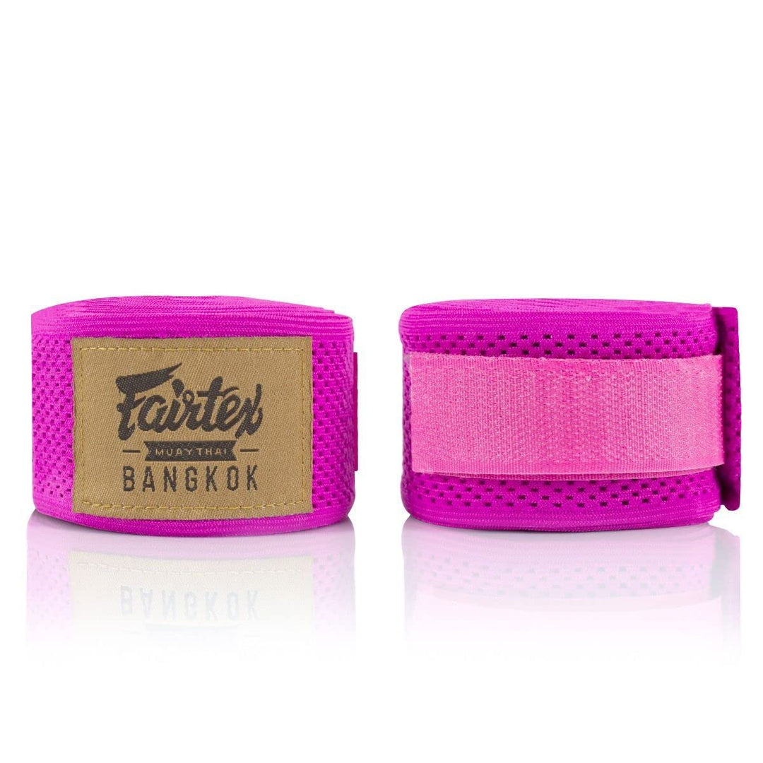 Fairtex HW4 Elastic Handwraps Rosa 180", Rosa 180"