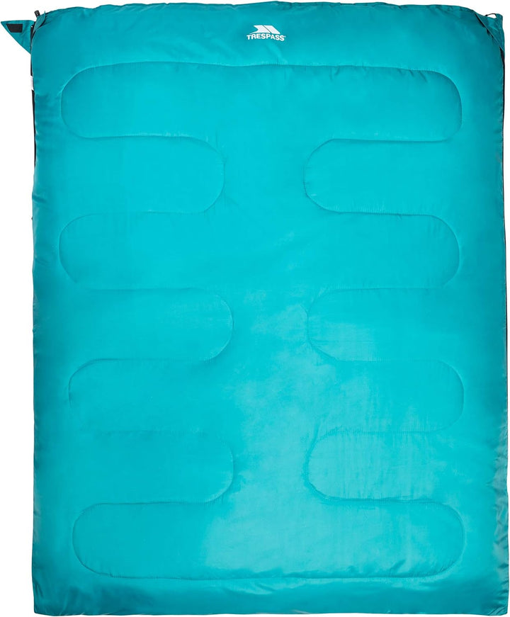 Trespass Catnap Unisex-Schlafsack für 3 Jahreszeiten, wasserabweisend, für Erwachsene Jade, Jade