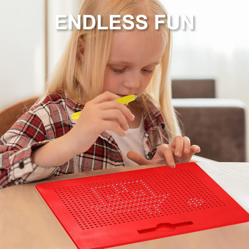 YATOSEEN Zaubertafel Kinder, Zeichenbrett mit Stift Stahlkugel Magnetische Tablet Kinder Spielzeug Z