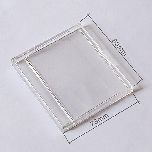 MiniDisc Case, 20 Stück, Transparent, Kunststoff, 64mm x 74mm