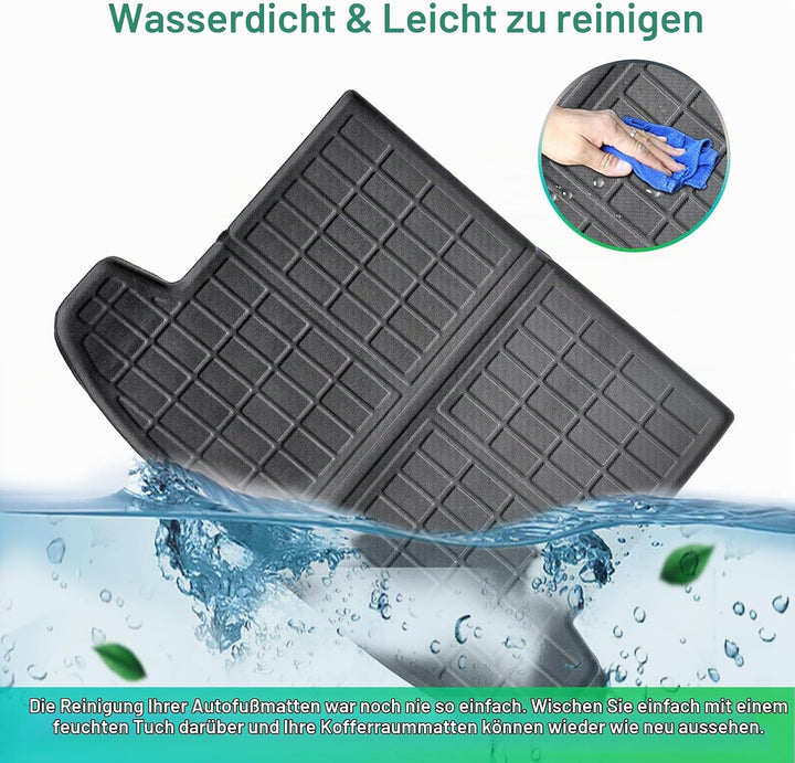 GAFAT Kompatibel mit Hyundai Tucson NX4 IV 2021-2024 2025 Kofferraummatte, Leicht zu Falten, Tucson