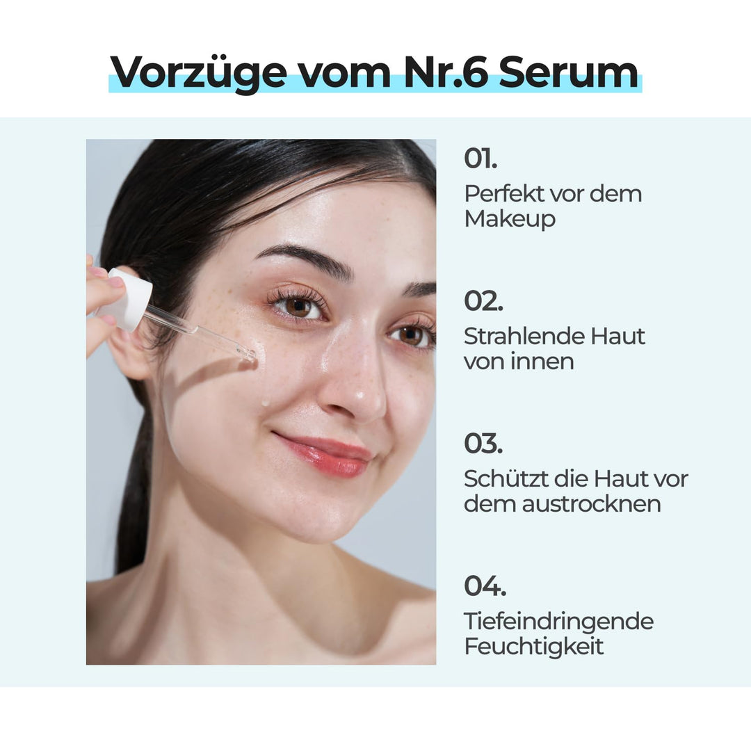 numbuzin No.6 Tiefschlaf-Maske Serum, 1,69 fl.oz / 50ml | CPNP, Korean Skincare, Stumpfe, trockene H