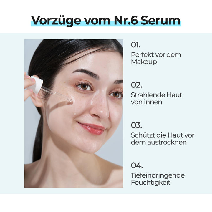 numbuzin No.6 Tiefschlaf-Maske Serum, 1,69 fl.oz / 50ml | CPNP, Korean Skincare, Stumpfe, trockene H