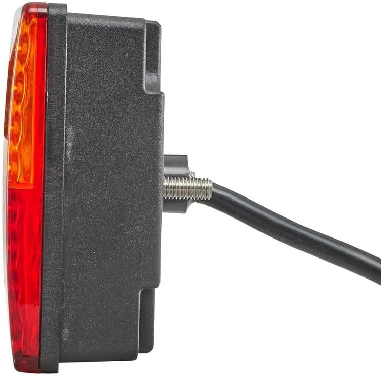 HELLA - Heckleuchte - Valuefit - LED - 12V - Anbau/geschraubt - Lichtscheibenfarbe: rot/gelb - Steck