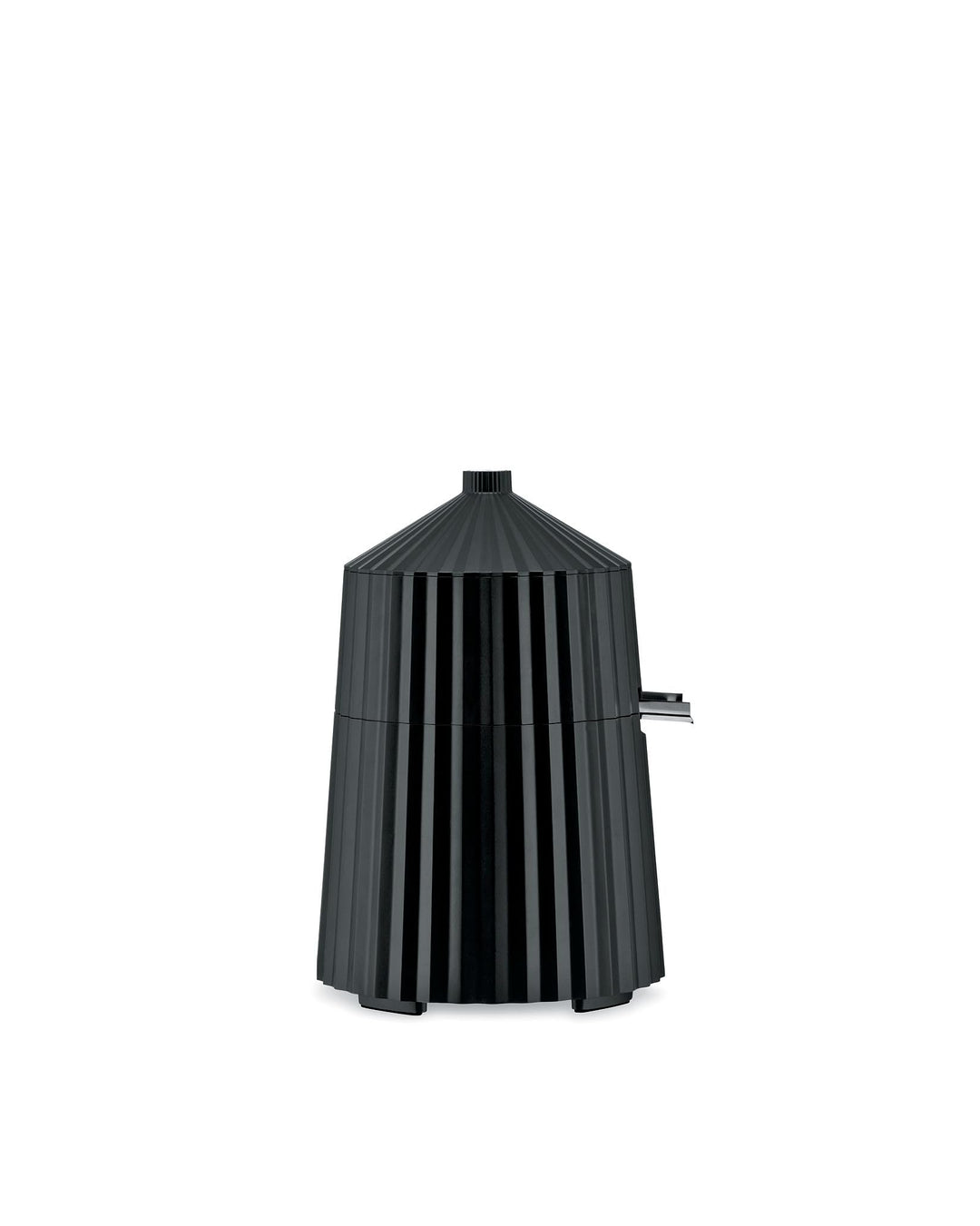 Alessi MDL07 B/UK Elektrischer Zitrusquezer, Kunststoff, Schwarz, Schwarz