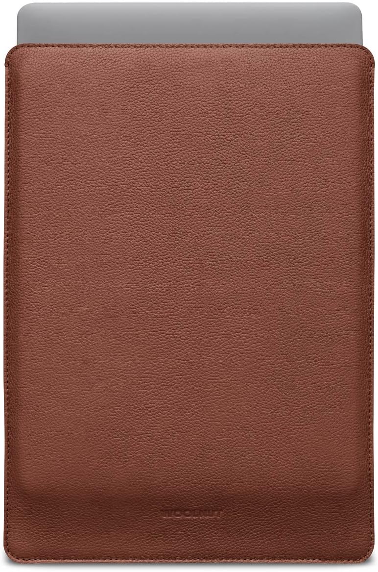 Woolnut Leder Sleeve Case Hülle Tasche für MacBook Pro 16 Zoll - Cognac Braun (2021-2024, M1/M2/M3)