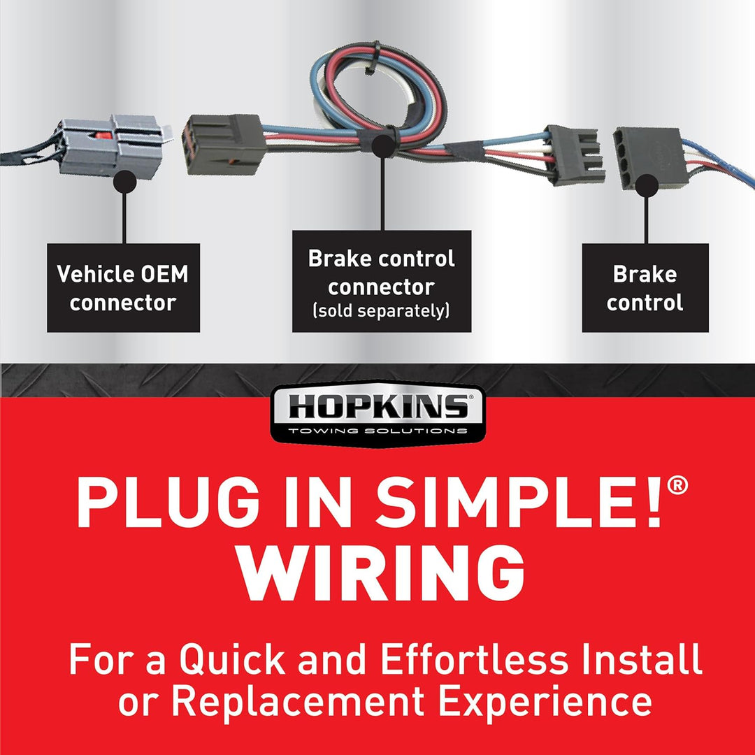 Hopkins 47284 Trag Reliance Digital Elektronische Bremse Kontrolle mit Plug-In Stecker, Reliance Plu