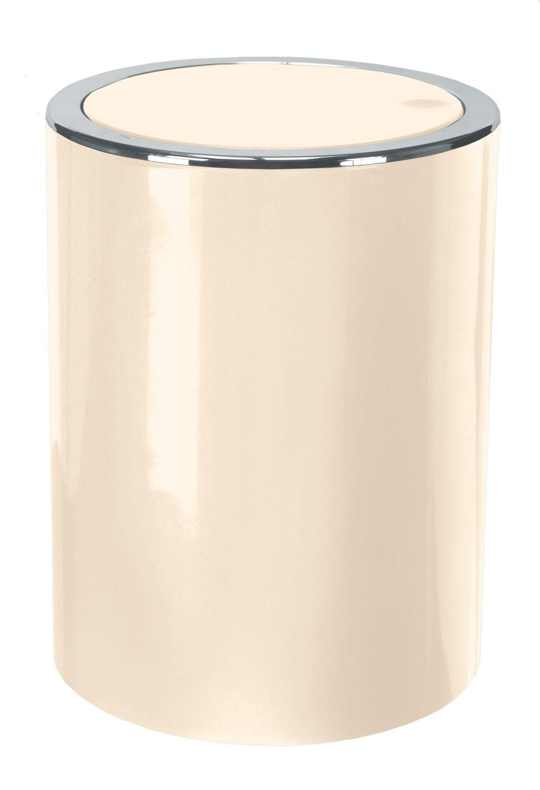 Kleine Wolke Kosmetikeimer Clap, ABS, Natur, 5 Liter Länge 19 cm x Breite 19 cm x Höhe 24,5 cm Natur