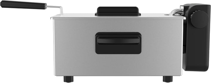 EMERIO 3.0L Öl-Fritteuse mit Kaltzonen Technologie | kein bitterer Geschmack mehr | Kaltzonenfritteu