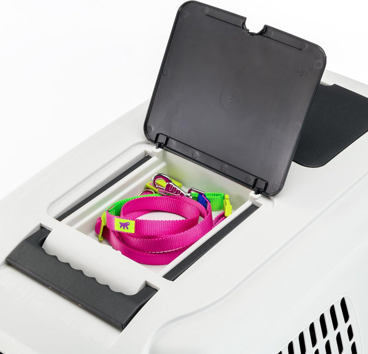 Ferplast Hundetransportbox CLIPPER PLUS, IATA-geeignet, Mittlere Hundetransportbox bis 20 kg, Sicher