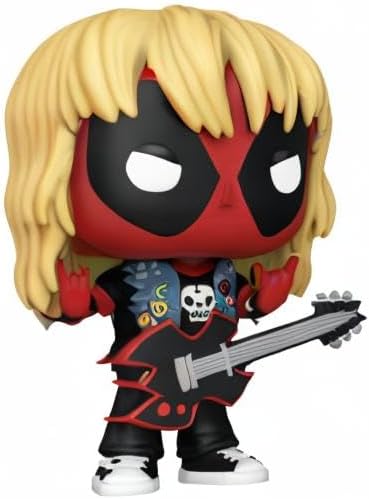 Funko Pop! Marvel: Deadpool - Heavy Metal Band Member Band - Vinyl-Sammelfigur - Geschenkidee - Offi