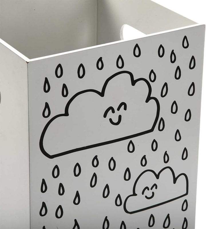 Versa Clouds Schirmständer für Eingang, Raum oder Halle, moderner Schirmhalter, Massnahmen (H x L x