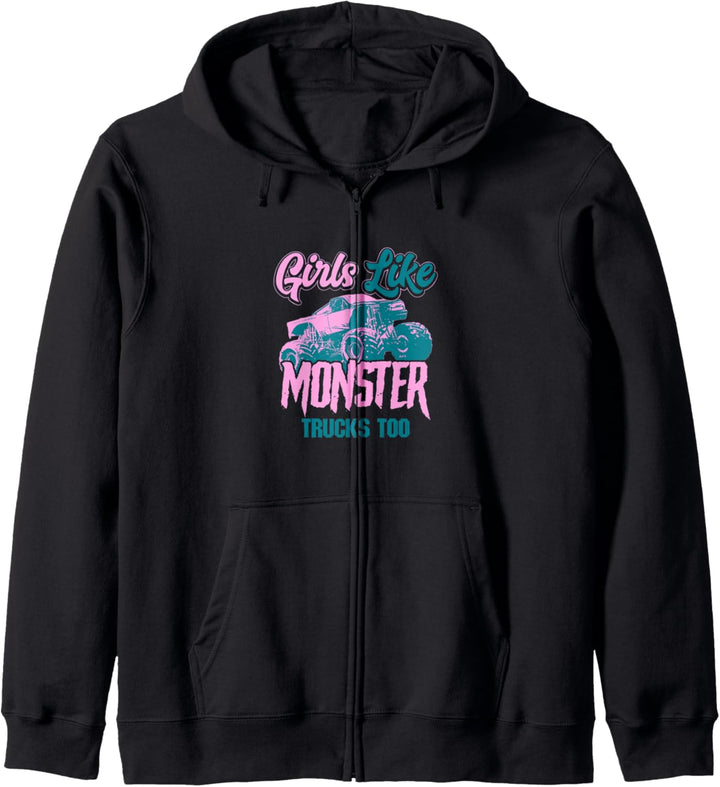 Monster Truck Auto - Monstertruck Kapuzenjacke