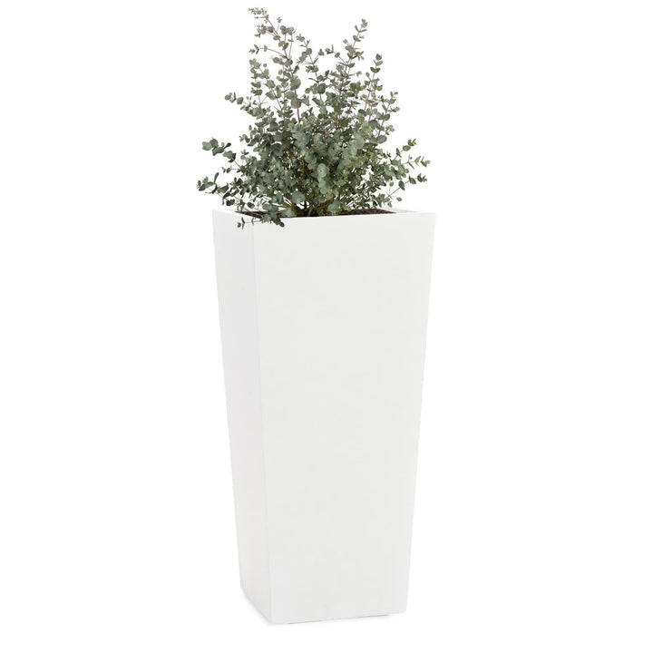 Pflanzkübel Conic in Weiss - 70cm x 33cm x 33cm CONIC - 70x33x33cm, CONIC - 70x33x33cm