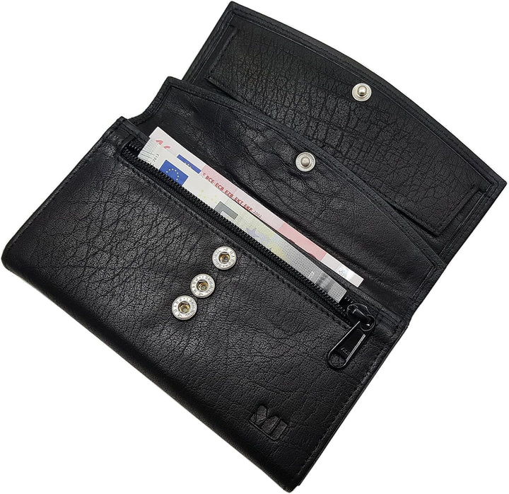 myledershop Echt Büffelleder Kellnerbörsen-Set bestehend aus Kellnerbörse + Holster + Kette/Geldbörs