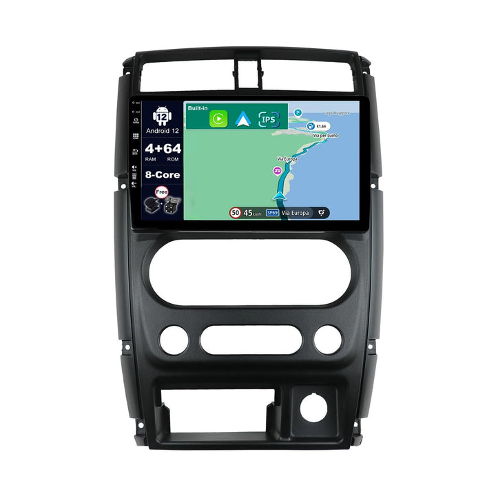 JOYX Android 12 IPS Autoradio Passt für Suzuki Jimny 3 (2005-2019) - [4G+64G] - Eingebaut DSP/Carpla