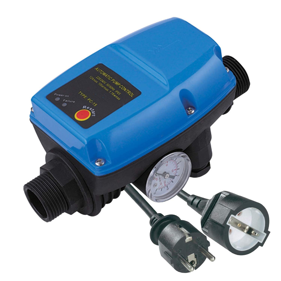 PUMPENSTEUERUNG DRUCKSCHALTER Druckwächter Automatic-Controller 5-2 Durchflusswächter verkabelt für