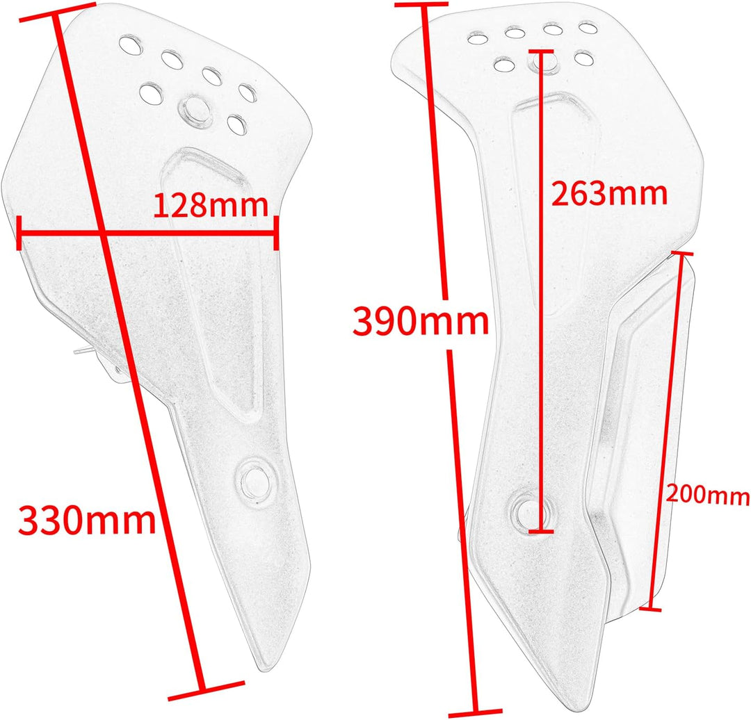 Fayedenicy Motorrad Bellypan Belly Pan Lower Panel Spoiler Verkleidung Cowling Cover Motorschutz Cha