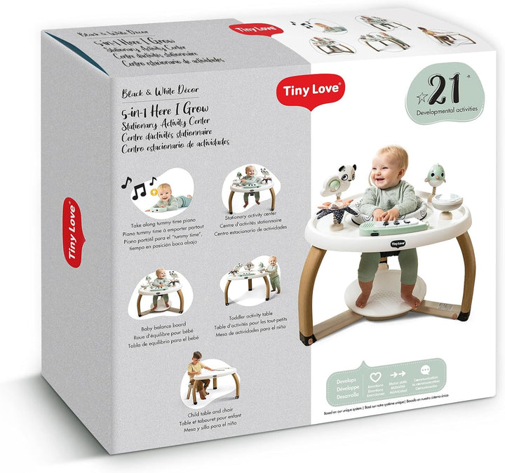 Tiny Love 5-in-1 Here I Grow Stationäres Aktivitätscenter zur Förderung, Spielcenter für Babys, 20 A