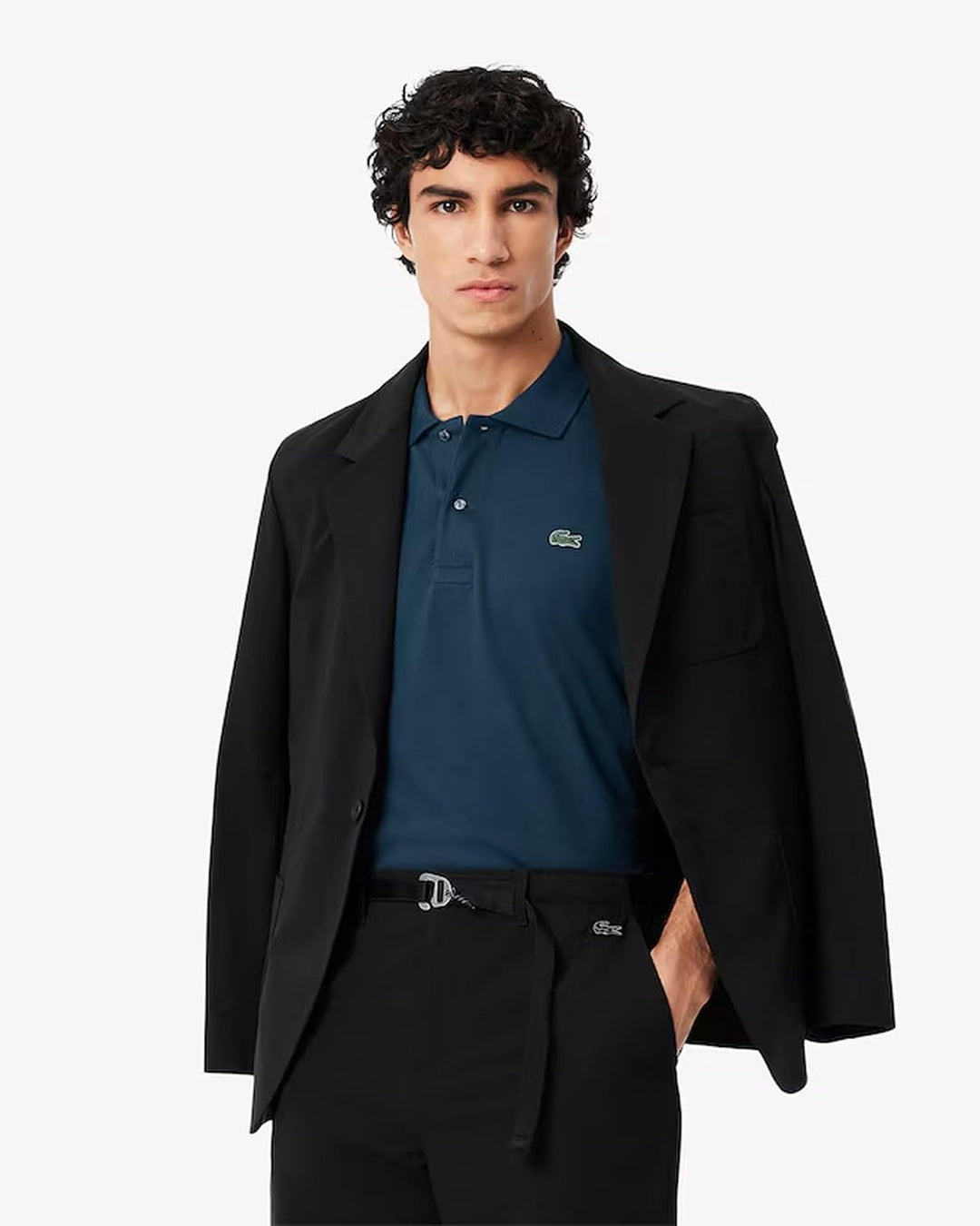 Lacoste Herren Polo-Shirt Kurzarm PH4012, Männer Polo-Hemd,2 Knopf,Slim Fit M Falcon, M Falcon