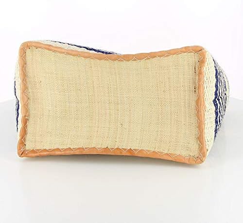 bunte Korbtasche aus Sisal Strandtasche Shopper Korb Einkaufskorb (MARSEILLE), Marseille