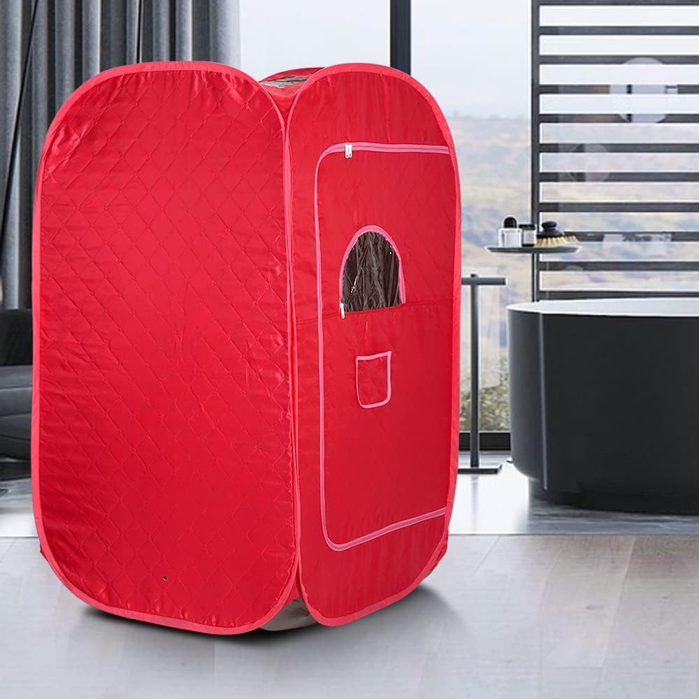 Tragbare Dampfsauna mit Fernbedienung, Gesundheitssauna für Zuhause, individuell, ideal für Entgiftu