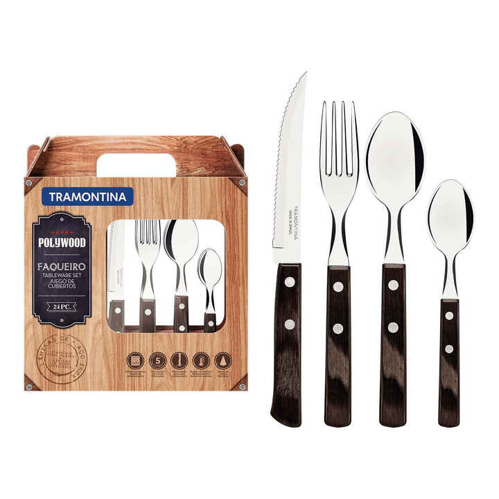 Tramontina 24-tlg. Besteckset 21199/905