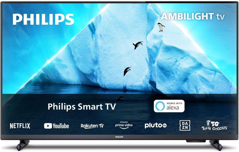 Philips Ambilight TV | 32PFS6908/12 | 80 cm (32 Zoll) LED Full HD Fernseher | 60 Hz | HDR | Smart TV