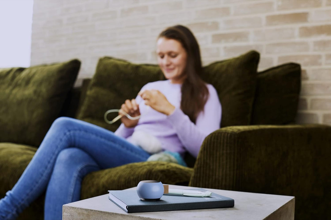KREAFUNK aGO Mini, Bluetooth Lautsprecher, Speaker, TWS Kopplung für Stereo Sound, Voice Assistent,