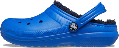 Crocs Unisex Kinder Baya Lined T Clogs 28/29 EU Blue Bolt, 28/29 EU Blue Bolt