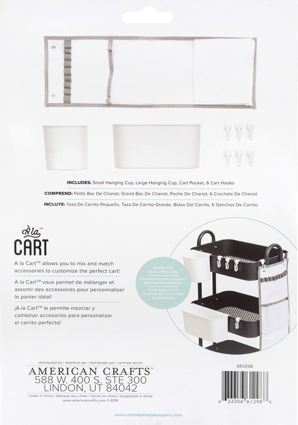 We R Memory Keepers 661298 A LA CART Kit, Papier, grau