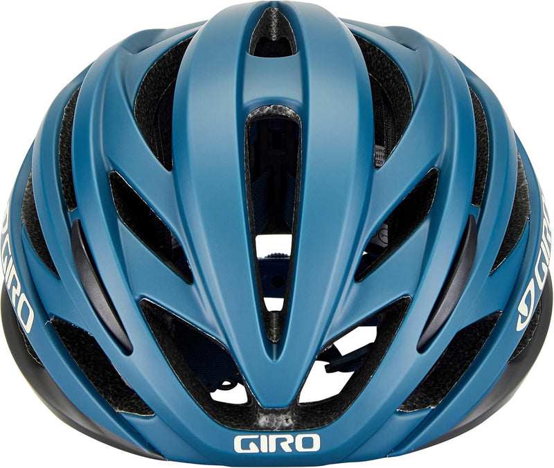 Giro Syntax Rennrad Fahrrad Helm matt blau/grau 2022, S