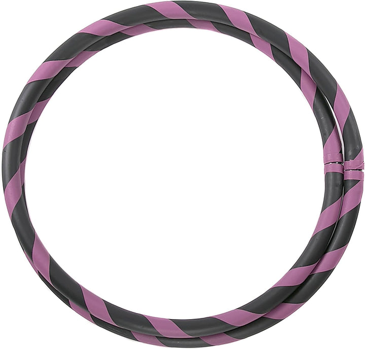 Faltbarer Anfänger Hula Hoop Reifen, Ø90/95/100/105cm Ø95cm Violett, Ø95cm Violett
